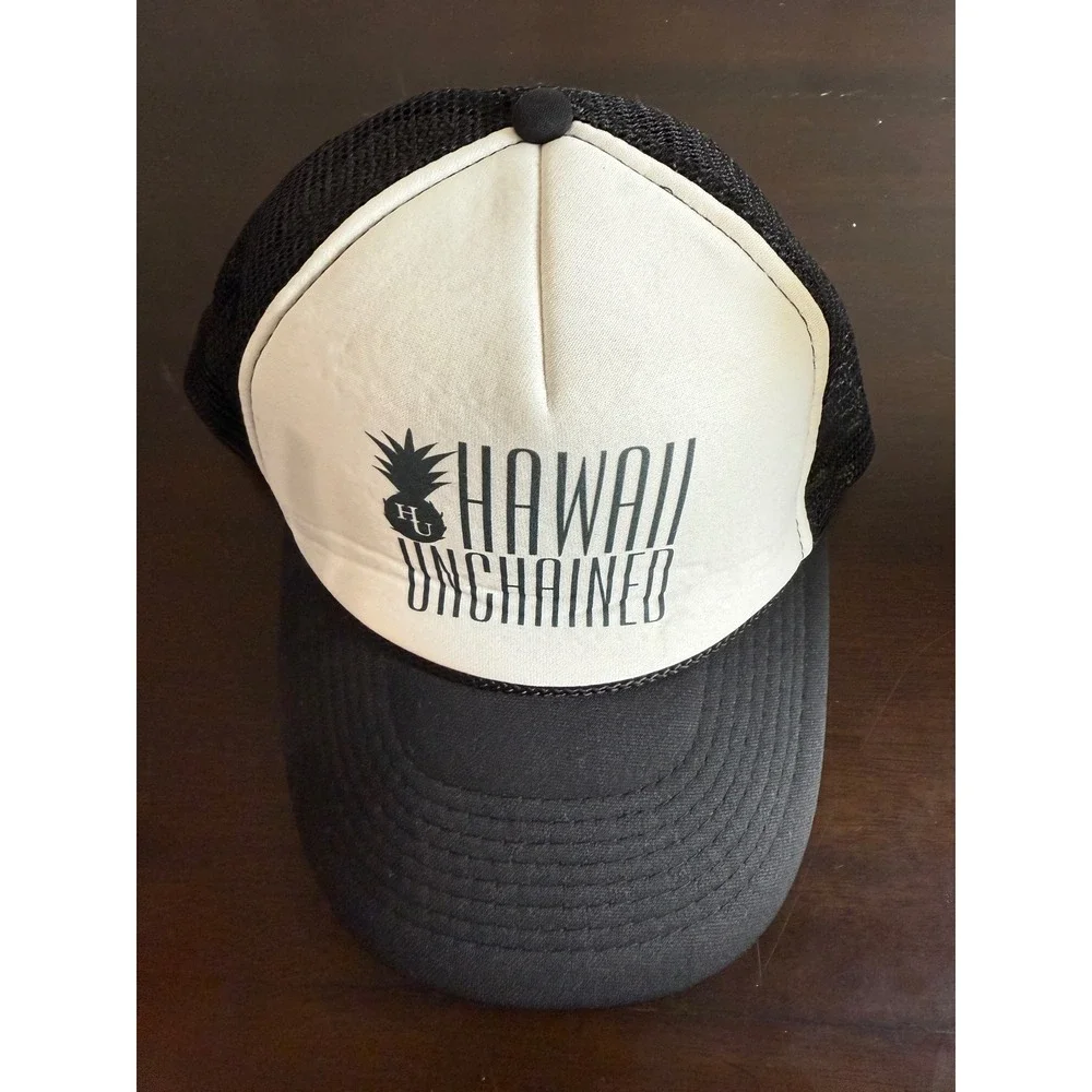Otto‎ Collection Hat Men's One Size Hawaii Unchained Trucker Pineapple Graphic